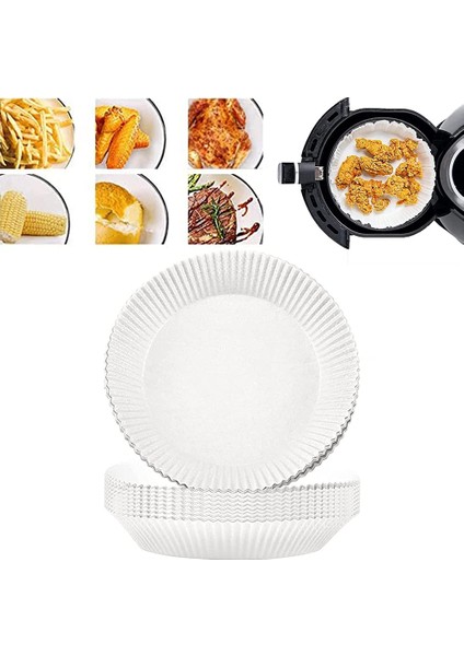 25 Adet Hava Fritöz Tek Kullanımlık Parşömen Kağıt Sayfaları, Hava Fritözü Için (Yurt Dışından) indirimleri