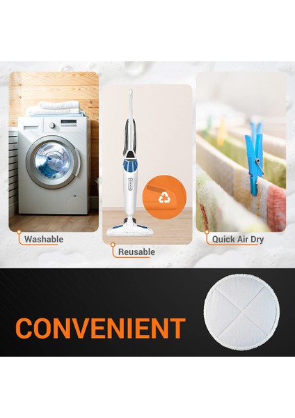 Bissell 2124 2039A Sert Zemin Temizleyicileri Için Derin Temiz Paspas Pedi 8'li Paket (Yurt Dışından) fiyatları