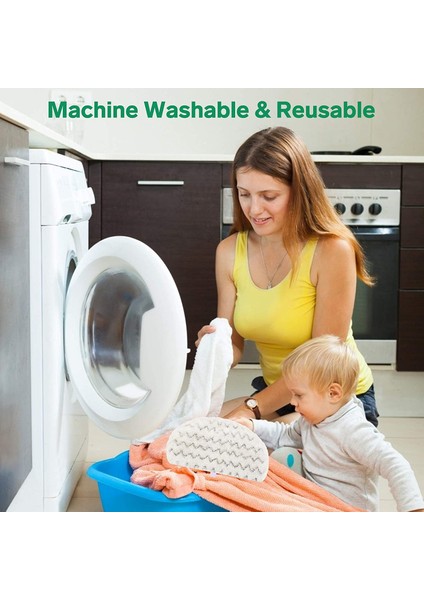 Bissell 1940 1544 2075 1440 1806 Serisi Için 4'lü Buharlı Paspas Pedleri (Yurt Dışından) modelleri