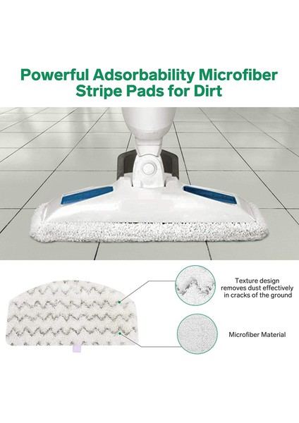 Bissell 1940 1544 2075 1440 1806 Serisi Için 4'lü Buharlı Paspas Pedleri (Yurt Dışından) indirimleri