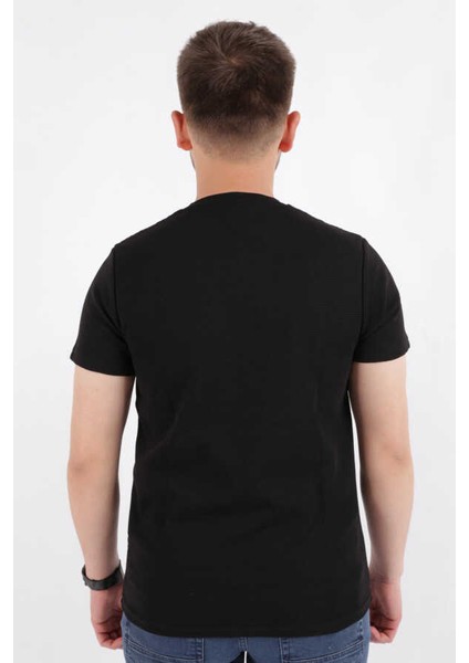 4140 Cazador Erkek T-Shirt Siyah fırsatları