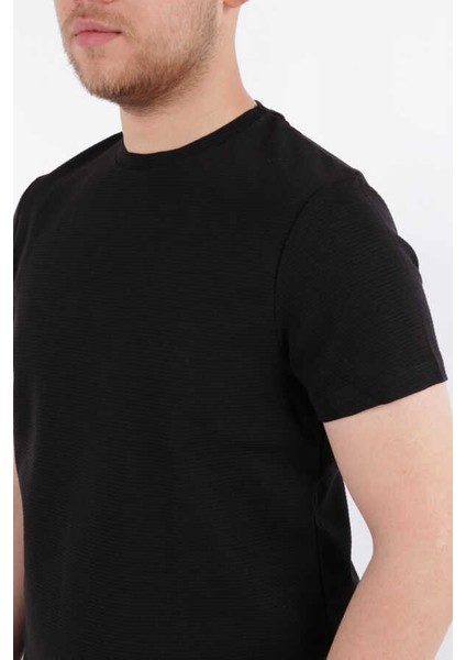 4140 Cazador Erkek T-Shirt Siyah indirimleri