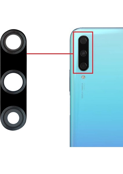 Huawei P Smart Pro Uyumlu Kamera Lensi Cam STK-L21