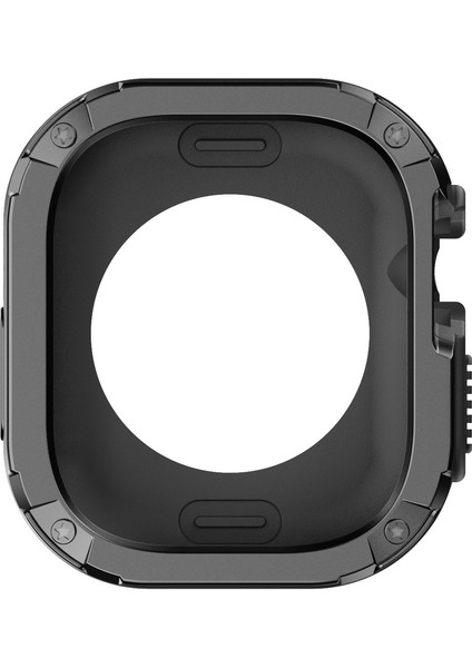 Apple Watch 44MM 45MM Uyumlu Kasa Koruyucu Renkli Tam Koruma (Iki Parça)