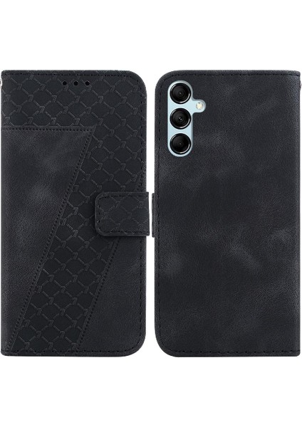 Samsung Galaxy M54 5g Için Telefon Kılıfı Cüzdan Kabartmalı Desen Pu Deri (Yurt Dışından)