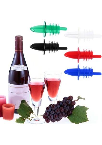 T Stili Plastik Likör Ruhu Şarap Şişesi Dökün Serbest Akış Dökücü Durdurucu Kokteyl Içecekleri (Yurt Dışından) fırsatları