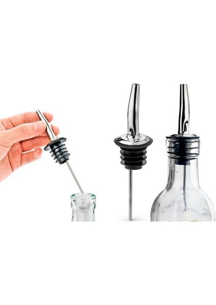 1 Adet Tarzı Paslanmaz Çelik Şarap Zeytinyağı Dökücü Dağıtıcı Bacalı Cam Şişe Akıtıcı Kapak Bacalı Stoper Ağız Dağıtıcı Barmen (Yurt Dışından) fiyatları