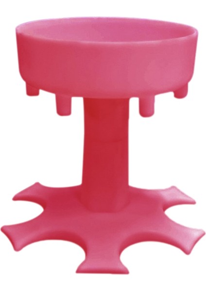 Pembe Tarzı 6 Shot Cam Dispenseri ve Tutucu Şarap Viski Bira Dispenseri Raf Bar Aksesuarı Içme Partisi Oyunları Dispenser Içme Araçları (Yurt Dışından)