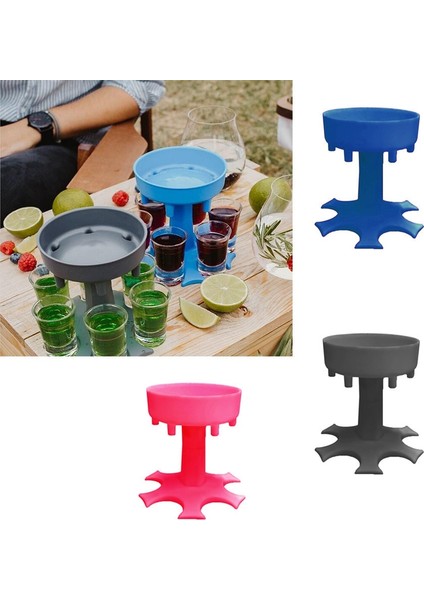 6 Adet Tarzı 6 Shot Cam Dispenser Tutacağı Içecek Partisi Için Viski Bira Sebili Içme Oyunları Bar Kokteyl Hızlı Dolum Aracı (Yurt Dışından) fırsatları