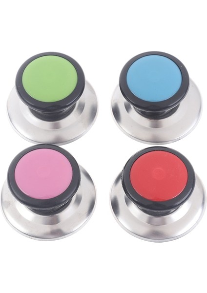 Pic Olarak Rastgele Stil Evrensel Yedek Mutfak Tencere Tencere Tava Kapağı El Kavrama Düğmesi Kulp Kılıfı Tava Kapağı Kolu Mutfak Aksesuarları (Yurt Dışından)