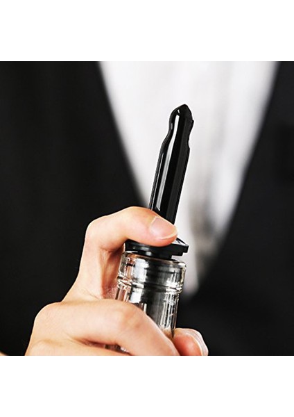 12'li Stil Seti Likör Şişesi Dökücüler Zeytinyağı Sirke Dispenseri Konik Ağızlı Bar Aksesuarları Bar Aletleri (6+6) (Yurt Dışından) fırsatları