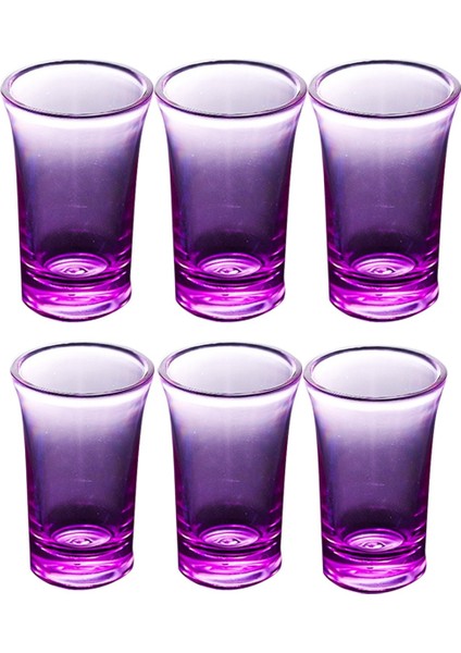 6 Adet Mor Tarzı 6 Shot Cam Dispenseri ve Tutucu Şarap Viski Bira Dispenseri Raf Bar Aksesuarı Içme Partisi Oyunları Dispenser Içme Araçları (Yurt Dışından)