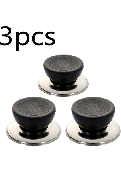 3 Adet Tarzı Pcs Evrensel Kapak Kolu Değiştirme Mutfak Tencere Tencere Tencere Kapağı Tutma Düğmesi Kulp Kılıfı Tava Kapağı Kolu Mutfak Aksesuarları (Yurt Dışından)