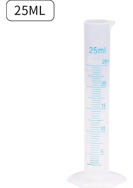 25ML Tarzı Mezun Ölçme Fincan Şeffaf Plastik Bardak Mutfak Bar Malzemeleri Pişirme Kabı Sıvı Kolu Olmadan Ölçme Gözlükleri (Yurt Dışından)