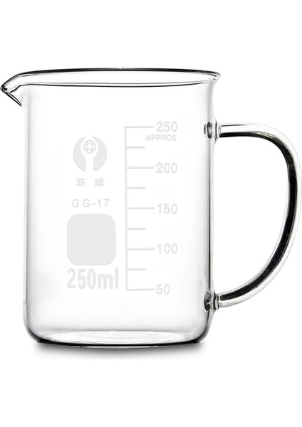 250ML Tarzı Çeşitleri Isıya Dayanıklı Cam Beher Mezun Ölçme Fincan Sürahi Ölçekli Pişirme Kabı Pişirme Sıvısı Dökün Emzik Laboratuvarı (Yurt Dışından) modelleri