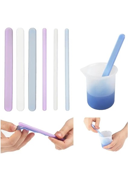 100 Adet 40ML Tarzı 100 ml Mutfak Şeffaf Ölçekler ile Ölçme Fincan Silikon Reçine Tutkal Dıy Aracı Takı Pratik Yapmak Iyi Sapları Ölçme Aracı (Yurt Dışından)