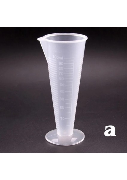100ML Tarzı Ölçme Bardakları ml Şeffaf Bardak Ölçeği Ölçme Mutfak Gereçleri K Fincan Araçları Pişirme Için Measuri Plastik R6K0 (Yurt Dışından)