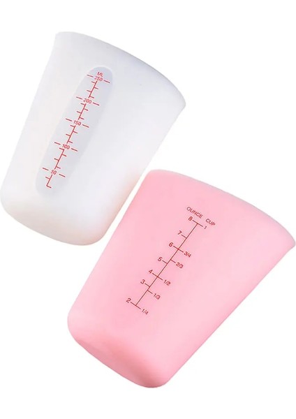 250ML-BEYAZ Stil Silikon Dünya ml Silikon Ölçme Fincan Çift Ölçekli Yumuşak Ölçme Fincan Süt Fincan Pişirme Araçları El Yapımı Dıy Ölçme Fincan (Yurt Dışından) modelleri