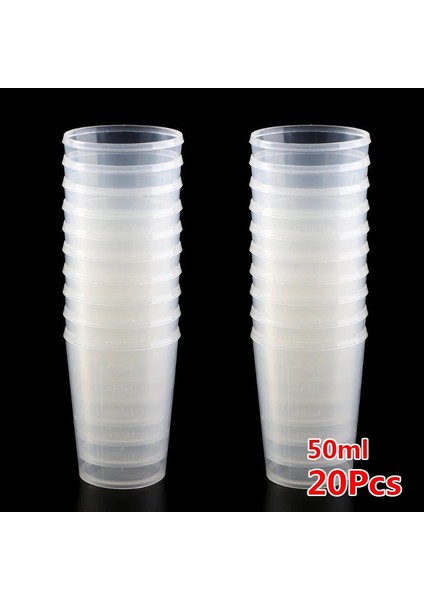 50ML Tarzı ml Plastik Dereceli Tıp Için Ölçme Ölçme Ölçme Pişirme Beher Laboratuvarı Ölçme Bardakları (Yurt Dışından) fiyatları