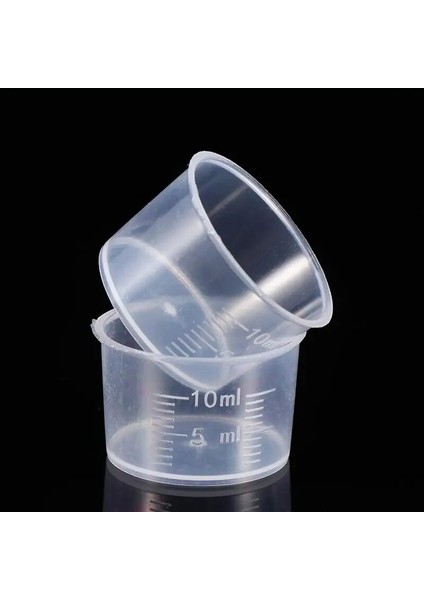 ml Tek Kullanımlık Ölçü Kapları Kalınlaştırılmış Şeffaf Plastik Sıvı Hacimsel Ölçü Kapları (Yurt Dışından) fırsatları