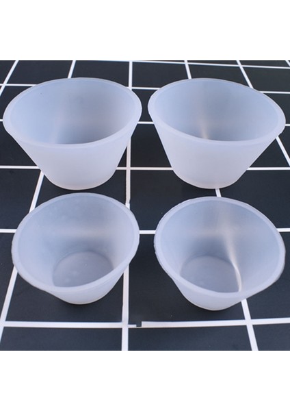 350 ml Stili ml Yapma Aracı Kiti Silikon Ölçme Fincan Damlalık Karıştırma Çubuğu Bölünmüş Bardaklar Uv Epoksi Reçine Kalıp Döküm El Yapımı Yapımı (Yurt Dışından) fiyatları