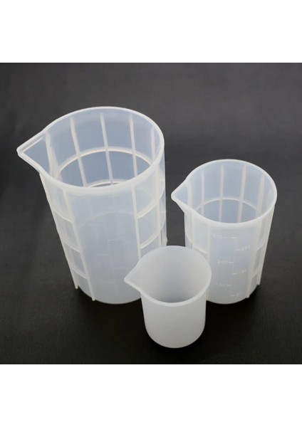 350 ml Stili ml Yapma Aracı Kiti Silikon Ölçme Fincan Damlalık Karıştırma Çubuğu Bölünmüş Bardaklar Uv Epoksi Reçine Kalıp Döküm El Yapımı Yapımı (Yurt Dışından) fırsatları