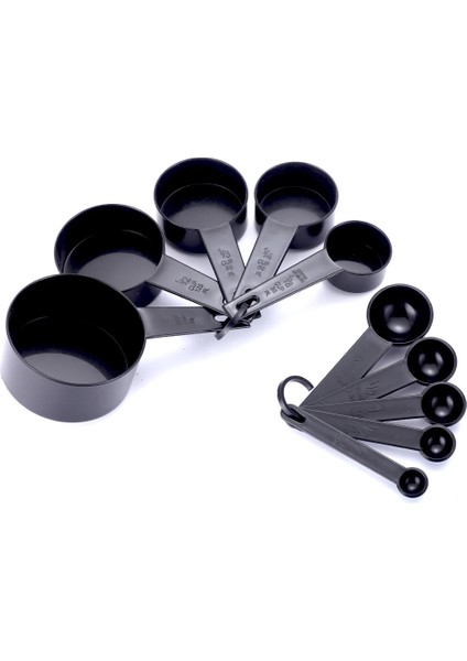 Beyaz Kaşık Stili Et 7color Plastik Ölçme Fincanları Ölçme Kaşıkları Ölçekli Mutfak Pişirme Araçları Kahve Pişirme Için Ölçme Seti Şeker Tuz (Yurt Dışından) modelleri