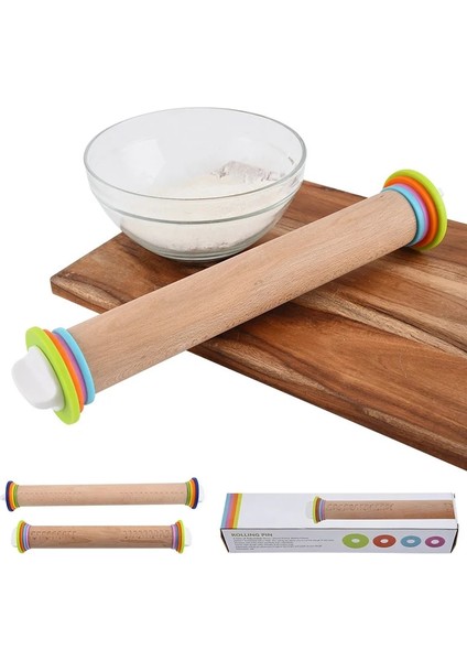 Pembe Tarzı 1 Adet Uzunluk Ayarlanabilir Haddeleme Paslanmaz Çelik Fondan Haddeleme Ake Rulo Hamur Oklava Bakeware Araçları (Yurt Dışından) fiyatları