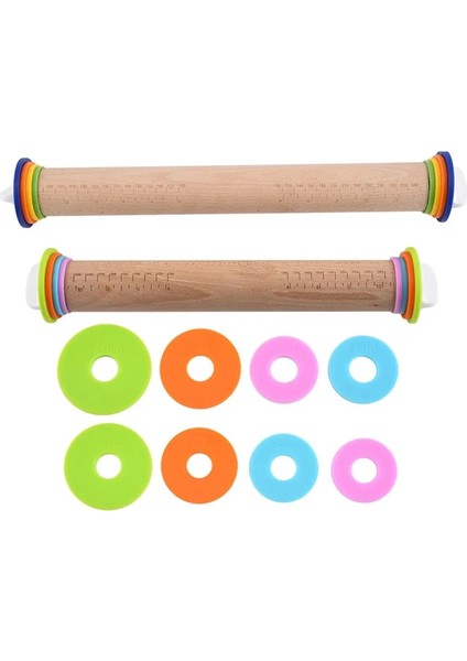 Pembe Tarzı 1 Adet Uzunluk Ayarlanabilir Haddeleme Paslanmaz Çelik Fondan Haddeleme Ake Rulo Hamur Oklava Bakeware Araçları (Yurt Dışından) modelleri