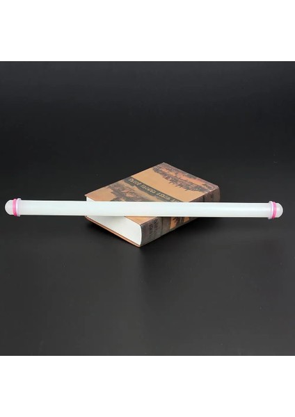 50CM Yapışmaz Şeker Craft Fondan Oklava Pişirme Kek Kurabiye Araçları Silikon Kabartma Oklava Yapışmaz Un Pişirme (Yurt Dışından) fiyatları