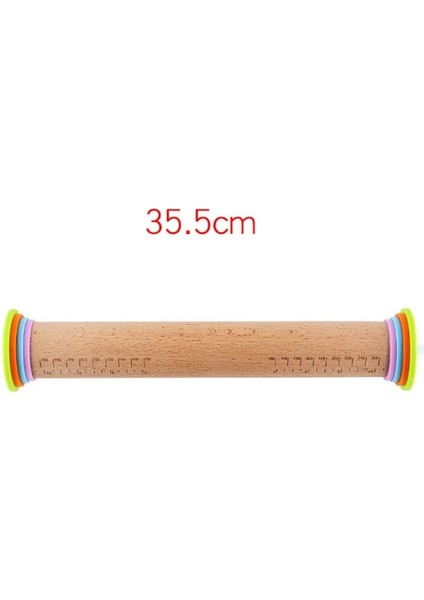 B Tarzı Ayarlanabilir Noel Oklava Mutfak Pişirme Aracı Ahşap Oklava Ölçekli Un Pasta Kurabiye Fondan Hamur Rulo (Yurt Dışından) indirimleri