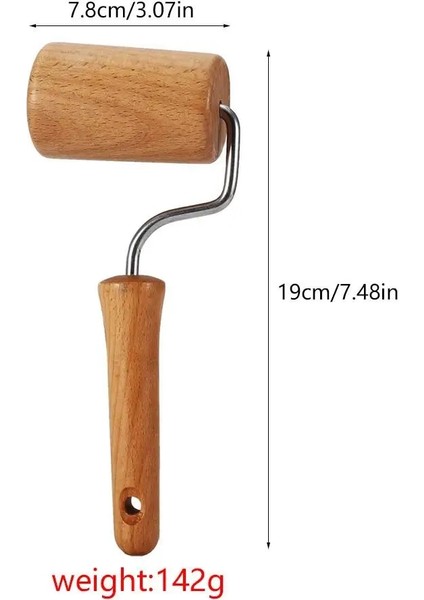 4-S Tarzı Pizza Baker Ezme Kuruyemiş Pişirme Rulo Kraker Mutfak Gereçleri Ahşap Oyulmuş Noel Kurabiyeleri Kabartma (Yurt Dışından)