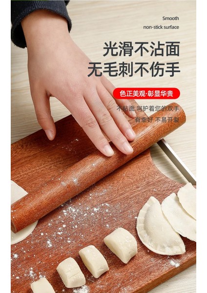 25CM 2.8cm Tarzı Yapışmaz Kek Fondan Pasta Ahşap Oklava Kabartmalı Oklava Mutfak Aksesuarı Kek Rulo El Sanatları Pişirme cm (Yurt Dışından) modelleri