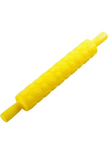 No.4 Tarzı Mutfak Aksesuarları Mutfak Pişirme Plastik Oklava Desenli Kurabiye Araçları Hamur Fondan Rulo Kek Pizza Pasta Rulosu (Yurt Dışından) indirimleri