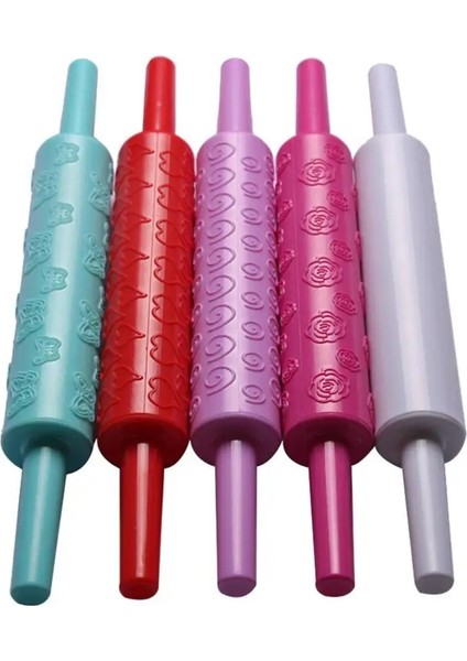 No.1 Tarzı 3X25CM Silikon Oklava Pişirme Kurabiye Bisküvi Fondan Hamur Rulo Pp Yapışmaz Oklava Kabartma Kalıp Dıy Pişirme (Yurt Dışından) fiyatları