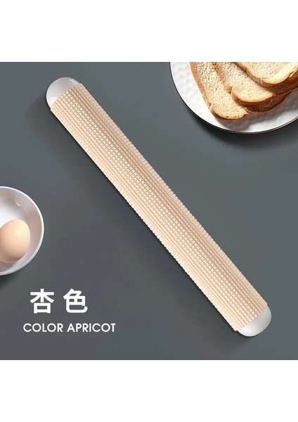Kayısı Tarzı 1 Adet Yapışmaz Abs Oklava Fondan Dıy Mutfak Hamur Böreği Rulo Kek Hamur Erişte Haddeleme Çubuğu Pişirme Bakeware Araçları (Yurt Dışından)