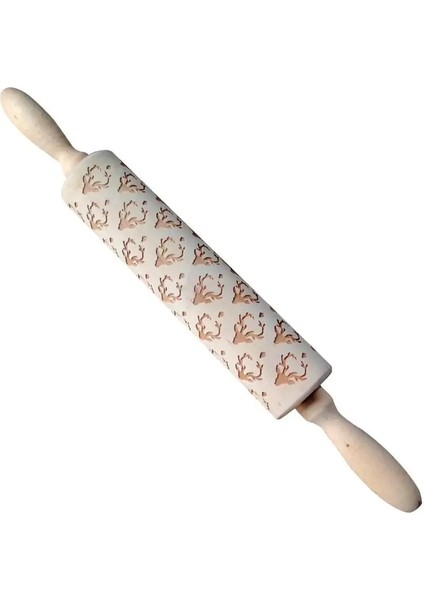 35CM C Stili Ristmas Oklava Lazer Ahşap Noel Kabartma Oklava Hamur Çubuğu Pişirme Pasta Aracı Ev Noel Dekorasyonu (Yurt Dışından) fırsatları