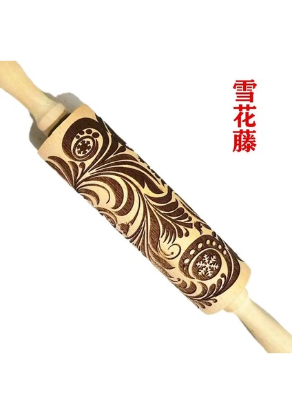 No.3 Tarzı Kalp Gül Çiçek Lazer Gravür Baskı Oklava Rulo Kabartma Fondan Bisküvi Kurabiye Oklava Pişirme Aleti (Yurt Dışından)