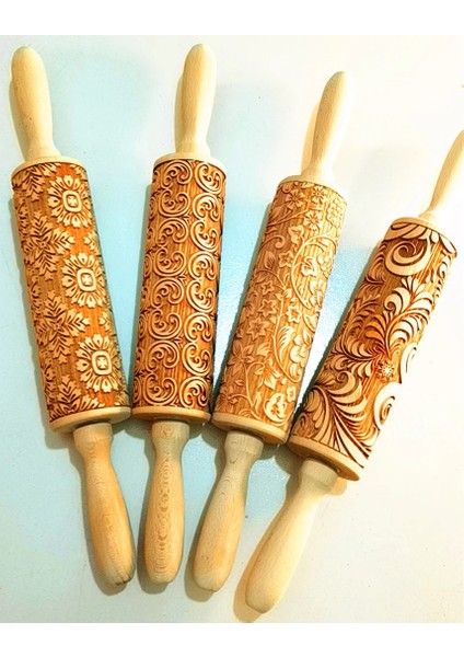 No.3 Tarzı Kalp Gül Çiçek Lazer Gravür Baskı Oklava Rulo Kabartma Fondan Bisküvi Kurabiye Oklava Pişirme Aleti (Yurt Dışından) fırsatları