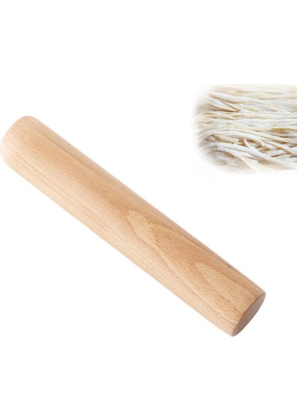 28CM Tarzı 1 Adet Ahşap Oklava Erişte Rulo Pad Fondan Hamur Masa Köfte Haddeleme Katı Ahşap Pişirme Mutfak Aracı (Yurt Dışından) fiyatları