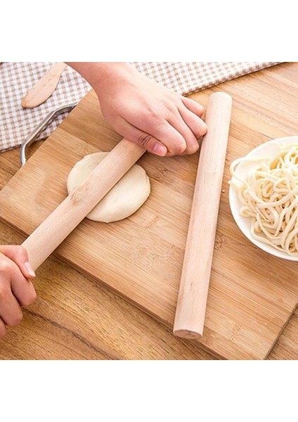 28CM Tarzı 1 Adet Ahşap Oklava Erişte Rulo Pad Fondan Hamur Masa Köfte Haddeleme Katı Ahşap Pişirme Mutfak Aracı (Yurt Dışından) indirimleri