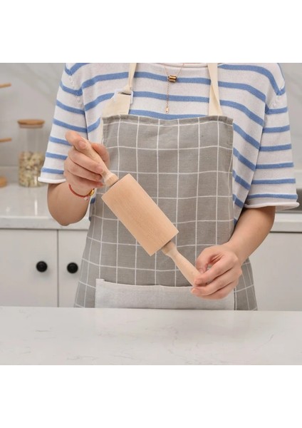 29.5x6 Stili Kayın Ağacı Rulo Haddeleme Pindumpling Sarıcı Pişirme Aracı Pizza Hamuru Pasta Rulo Kurabiye Bisküvi Pişirme Aracı Özel Logo (Yurt Dışından)