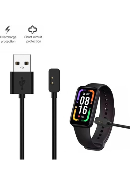 Xiaomi Redmi Watch 2 Lite Akıllı Saat Uyumlu Manyetik USB Şarj Kablosu