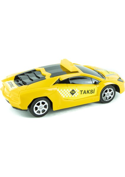 1:24 Ölçek Uzaktan Kumandalı Taksi Yarım Fonksiyon Sarı modelleri