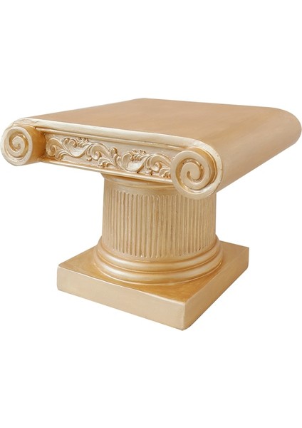 13,5 cm Tarzı Sweetgo Roma Sütun Kek Masa Dekorasyon Standı Cam Tepsi Kek Araçları Romanesk Tarzı Plaka Açık Düğün Parti Kiti (Yurt Dışından) modelleri