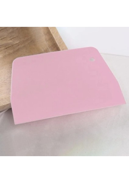 Pembe Tarzı 1 Adet Plastik Kek Krem Spatula Hamur Tereyağı Meyilli Kazıyıcı Pişirme Araçları Ev Pişirme Için Kesme Aletleri Mutfak Aletleri (Yurt Dışından) fırsatları