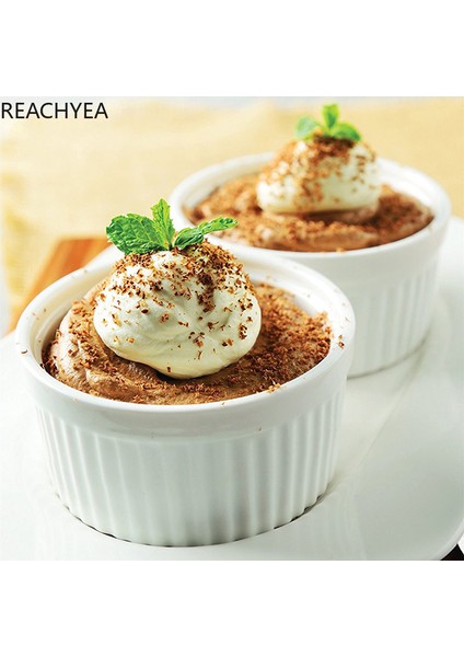 4ozml Seramik Ramekin Porselen Sufle Bardak 6'lı Paket (Yurt Dışından) fiyatları