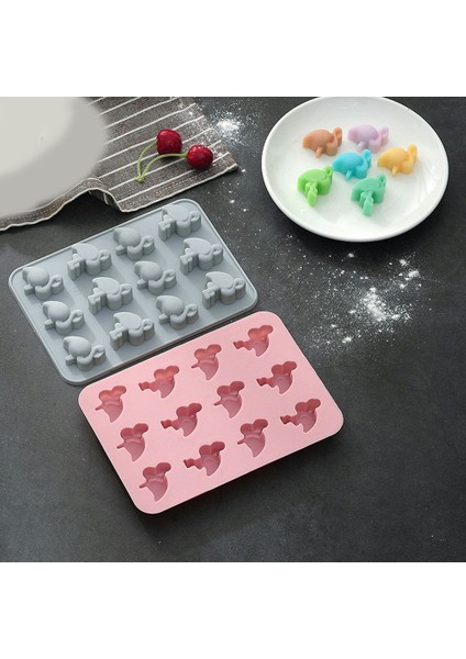 Gri Stil 12 Delik Flamingo Kalıp Kurabiye Fondan Dekorasyon Dıy Kek 3D Sabun Yapıcı Cupcake Çikolata Kalıp Silikon Tepsi Buz Küpü (Yurt Dışından) fırsatları
