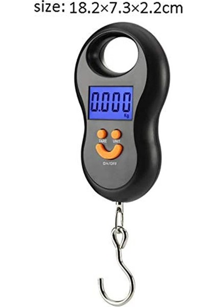 Siyah Electrokg 10G Asılı Ölçek LCD Dijital Ölçek Arka Işık Balıkçılık Ağırlıkları Cep Ölçeği Bagaj Kantarları (Yurt Dışından) modelleri