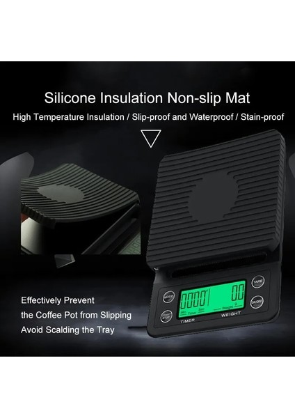 Kahverengi Tarzı 3kg 3kg 0.1g 5kg 0.1g Kahve Ağırlığı 0.1g Damla Kahve Tartı Zamanlayıcılı Dijital Mutfak Terazisi Yüksek Hassasiyetli LCD Terazi (Yurt Dışından) indirimleri